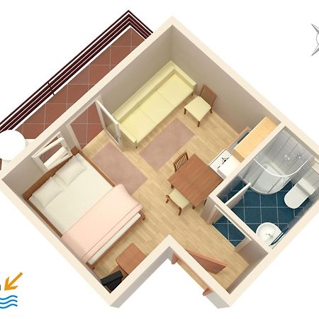 Apartments With A Parking Space Vodice - 4172 Extérieur photo